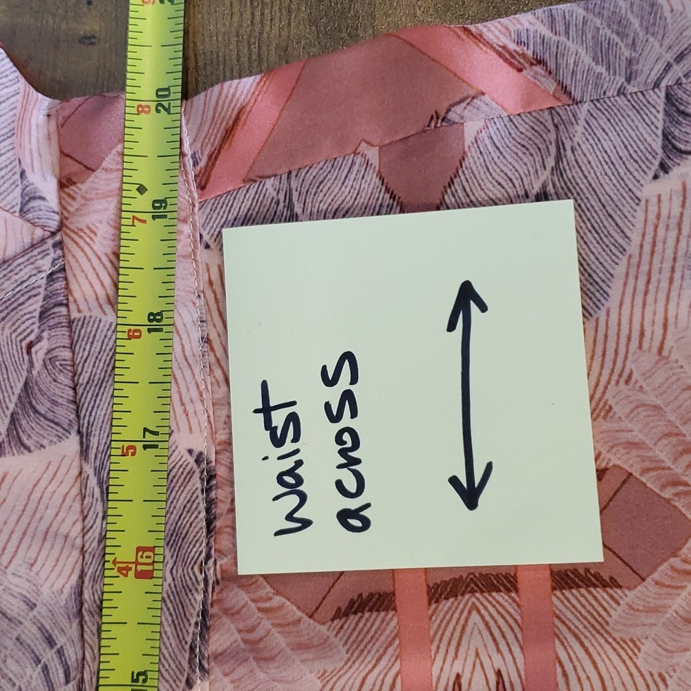 Nikita peach & coral silky breezy spring summer romper - Picture 12 of 14